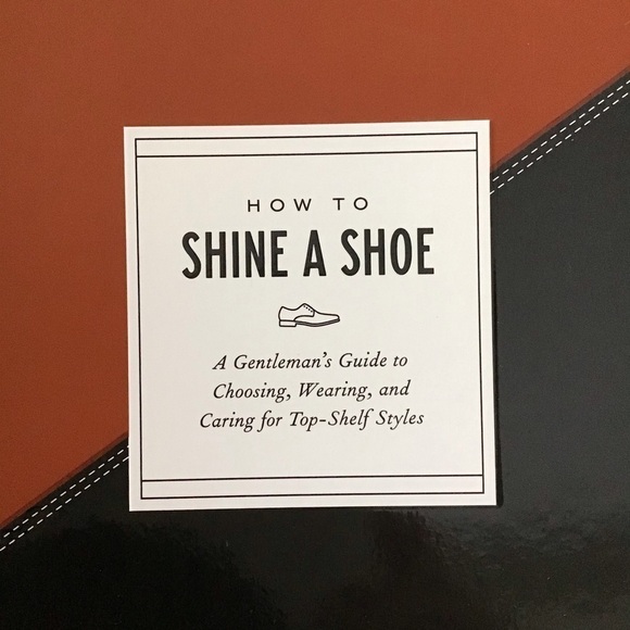 NEW How to Shine a Shoe Gentleman's Pocket Guide Book Top Shelf Shoe Brand Guide - Picture 8 of 10